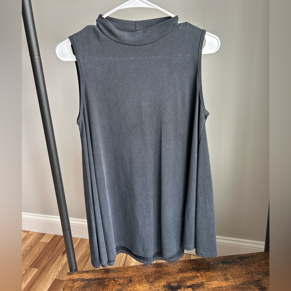 Mock neck top